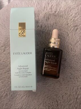 Estee Lauder Advanced Night Repair Serum – Brown Bottle, Cream Dropper